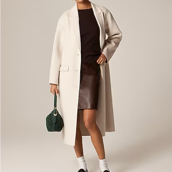 J. Crew Cream Coat - Picture 3 of 5